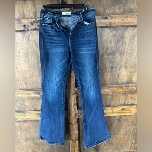KanCan Dark Blue Boot Cut Jeans